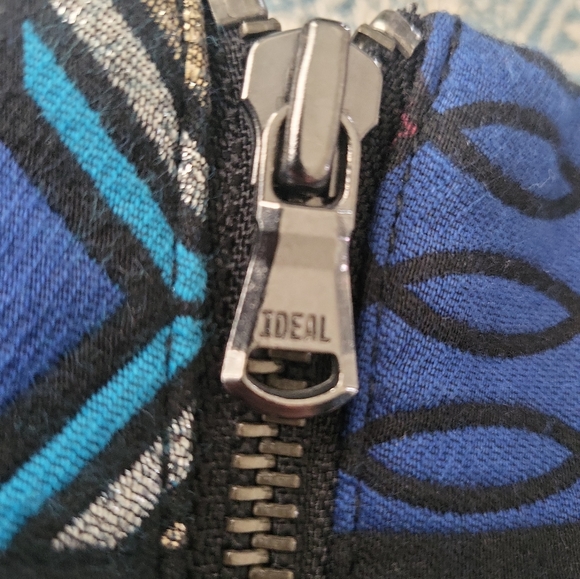 J.Crew Windowpane Jacquard Front Zip Mini Skirt Size 6 - Picture 5 of 10